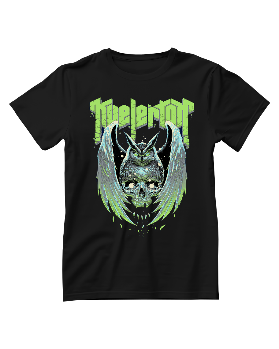 OWL SKULL T-SHIRT