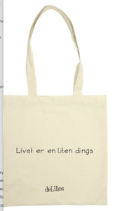 Livet er en liten dings totebag